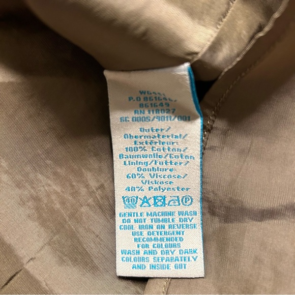 Boden Embroidered Brown Corduroy Skirt SZ 14 - Picture 5 of 5